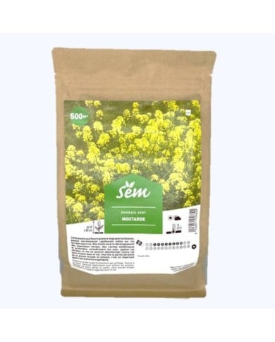 Sac d'engrais vert Moutarde Blanche