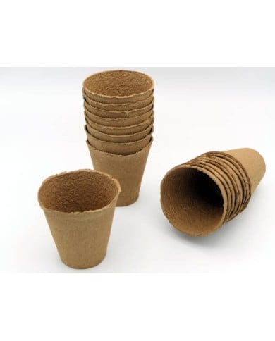 Pots biodégradables en fibres de bois