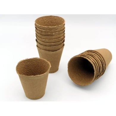 Pots biodégradables en fibres de bois