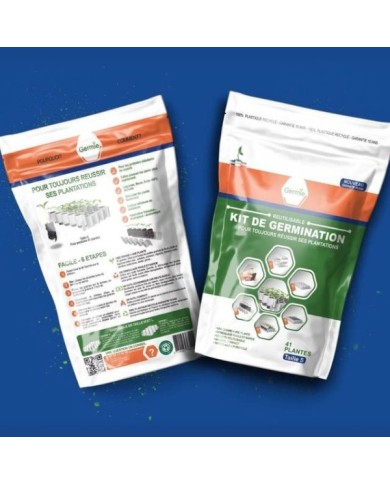 Kit de germination GERMIE - Taille S - 41 alvéoles - Emballage (GERMIE)