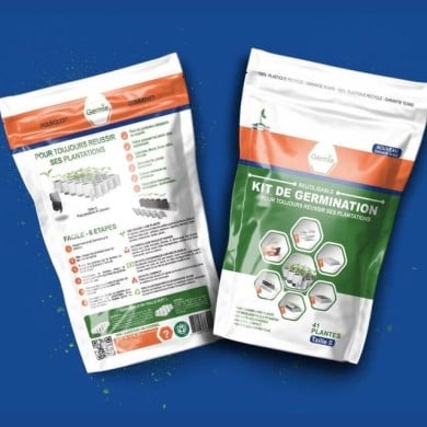 Kit de germination GERMIE - Taille S - 41 alvéoles - Emballage (GERMIE)