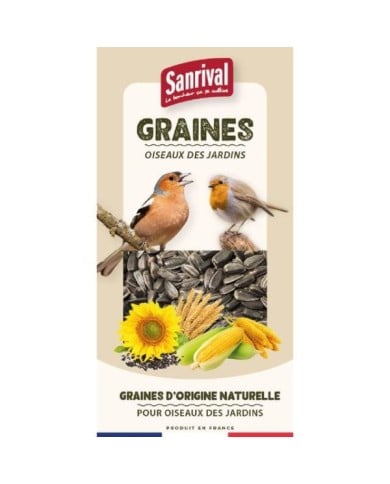 Tournesol pour oiseaux des jardins