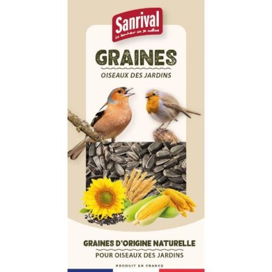 Tournesol pour oiseaux des jardins