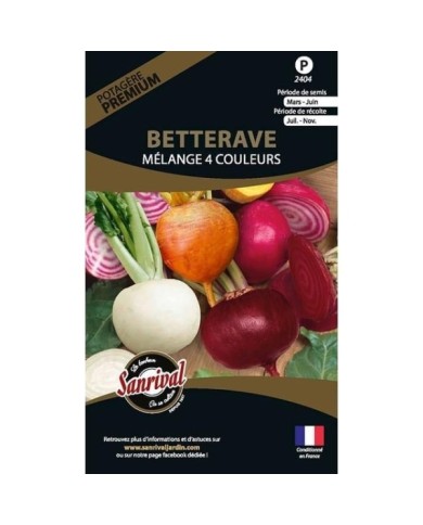 Betterave mixte 4 couleurs (sachet)