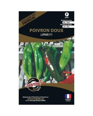 Poivron doux Lipari HF1 (sachet)