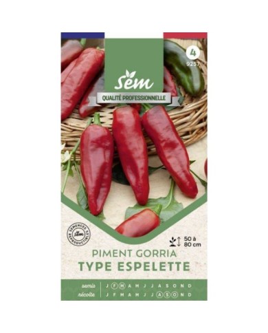 Piment type espelette Gorria