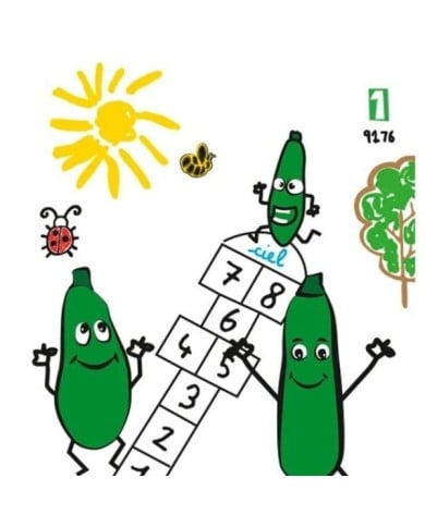 Courgette verte maraîchère