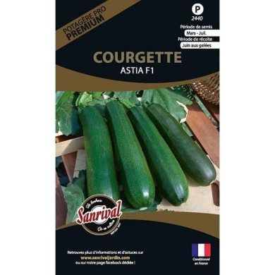 Courgette Astia F1 (sachet)