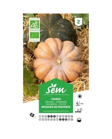 Courge musquée de Provence Bio (sachet)