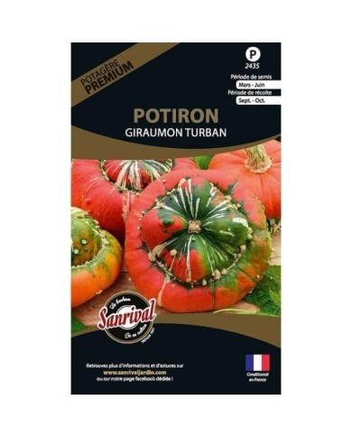 Potiron Giraumon Turban (sachet)