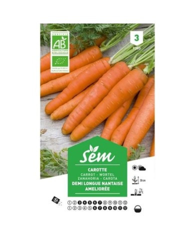 Carotte Nantaise Bio (sachet)