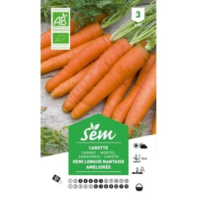 Carotte Nantaise Bio (sachet)