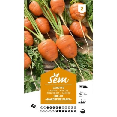 Carotte grelot Marché de Paris (sachet)