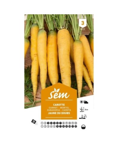 Carotte jaune du Doubs (sachet)