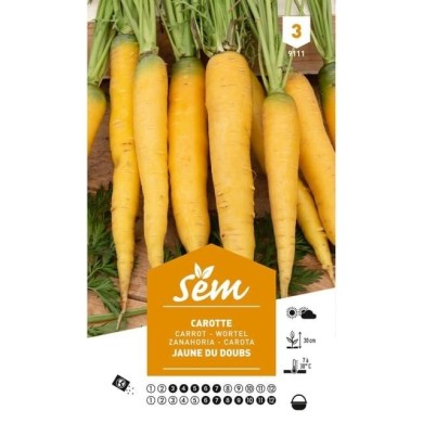 Carotte jaune du Doubs (sachet)