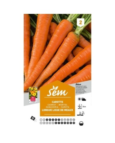 Carotte longue lisse de Meaux (sachet)
