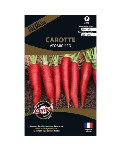 Carotte Atomic red (sachet)