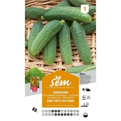 Cornichon vert Petit de Paris (sachet)
