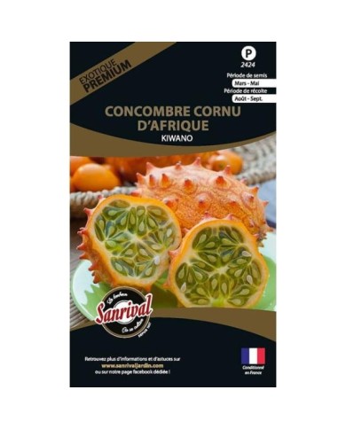 Concombre cornu d’afrique « kiwano » (sachet)
