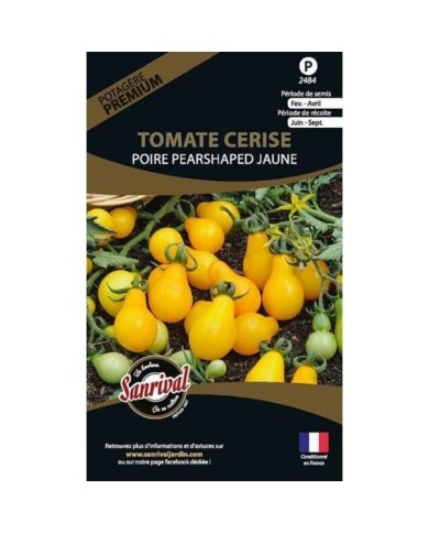 Tomate cerise poire pearshaped jaune (sachet)