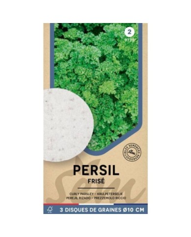 Persil frisé - 3 disques