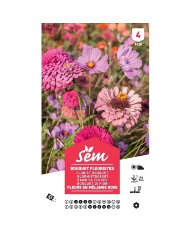 Mélange bouquet de fleuristes Rose XXL (sachet)