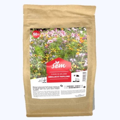 Mélange de fleurs "Abeilles et papillons"