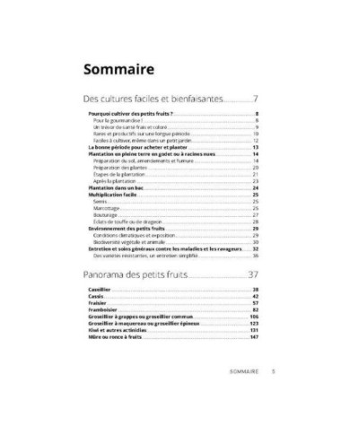 Petits fruits - délices du jardin bio (Ed. Terre Vivante)