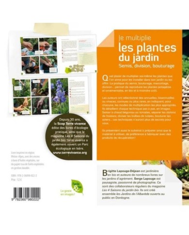Je multiplie les plantes au jardin - Livre