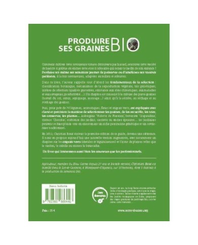 Produire ses graines bio (Ed. Terre Vivante)