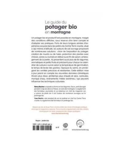 Le guide du potager bio en montagne – Nouvelle édition (Ed. Terre Vivante)