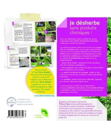 Je désherbe sans produits chimiques ! (Ed. Terre Vivante)