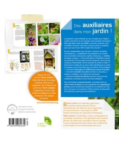 Des auxiliaires dans mon jardin ! (Ed. Terre Vivante)