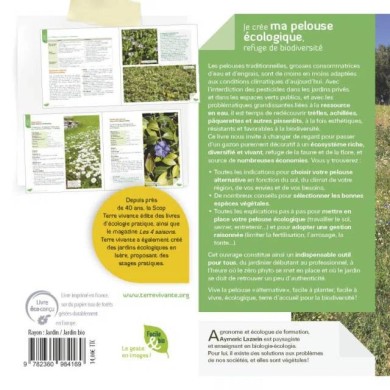 Je crée ma pelouse écologique - refuge de biodiversité (Ed. Terre Vivante)