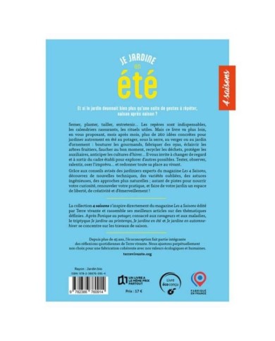 Je jardine en été (Terre vivante)
