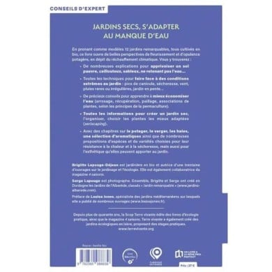Jardins secs - s’adapter au manque d’eau – Nouvelle édition revue et enrichie