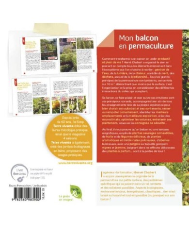 Mon balcon en permaculture ! (Ed. Terre Vivante)