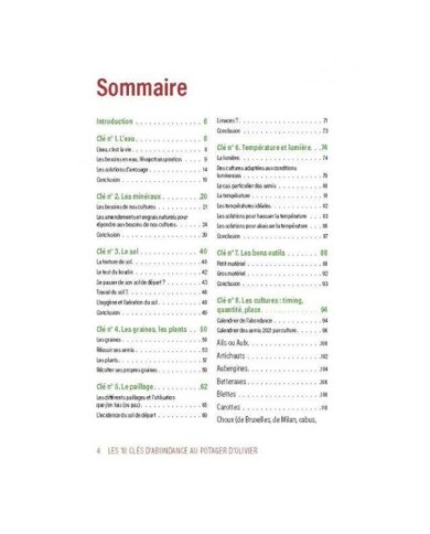 Les 10 clés d’abondance au potager d’Olivier (Ed. Terre Vivante)