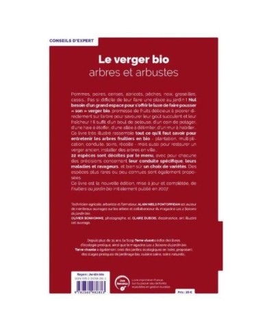 Le verger bio (Ed. Terre Vivante)