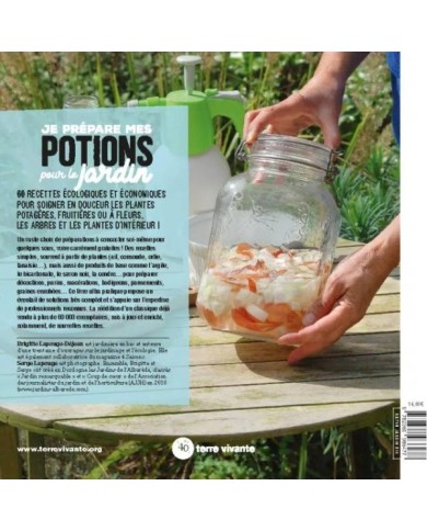 Je prépare mes potions pour le jardin (Ed. Terre Vivante)