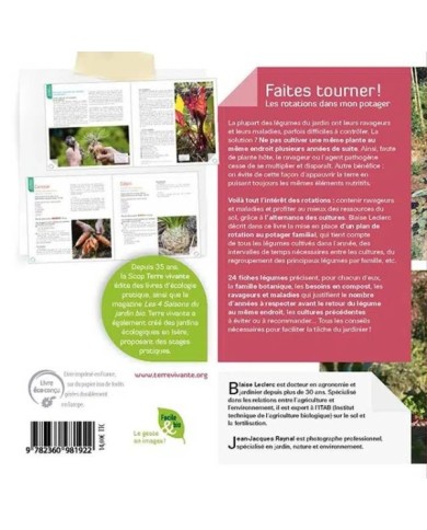 Faites tourner ! Les rotations dans mon potager (Ed. Terre Vivante)
