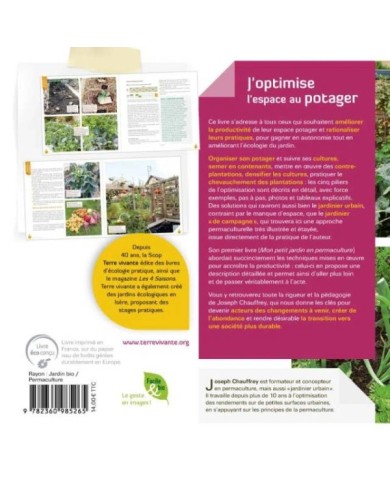J’optimise l’espace au potager (Ed. Terre Vivante)