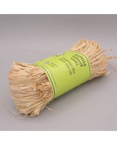 RAPHIA 150G 1M NATUREL