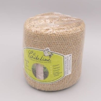 BANDE DE JUTE 10CMX12 -5M NATUREL