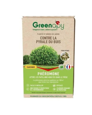 Phéromones - Pyrale du buis - Standard - 2 capsules