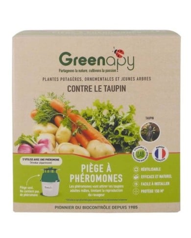 Taupins : piège entonnoir anti-taupin