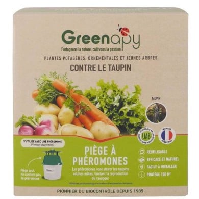 Taupins : piège entonnoir anti-taupin