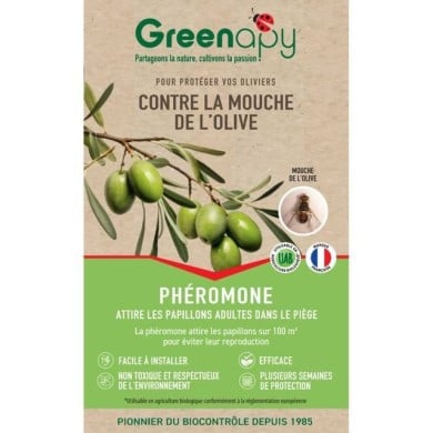 Phéromones - Mouche de l'olive - 2 capsules