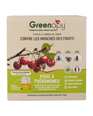 Piège à mouches des fruits type entonnoir BIOTOP