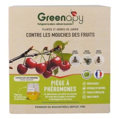 Piège à mouches des fruits type entonnoir BIOTOP